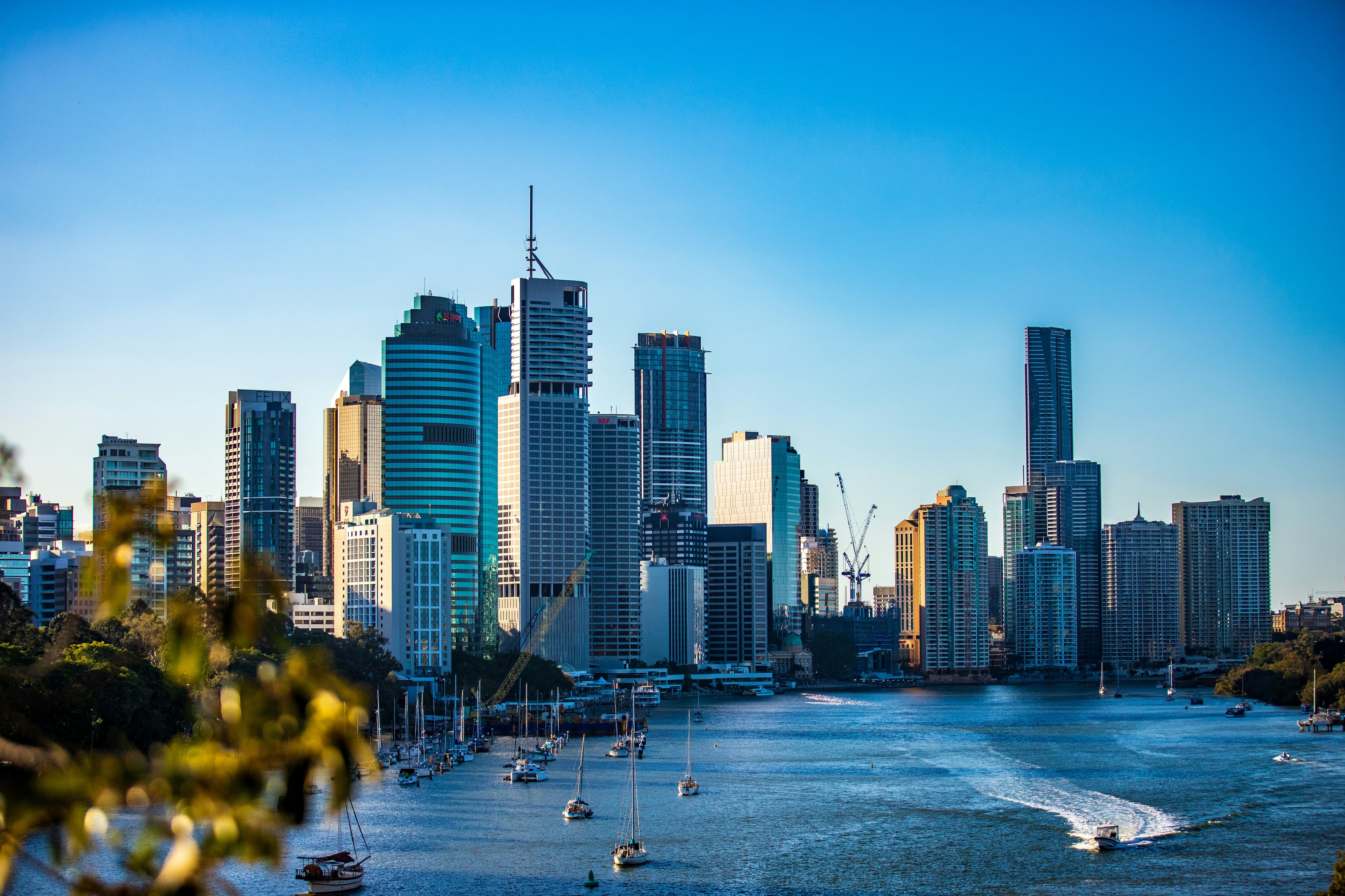 Brisbane Australia skyline โ professional services